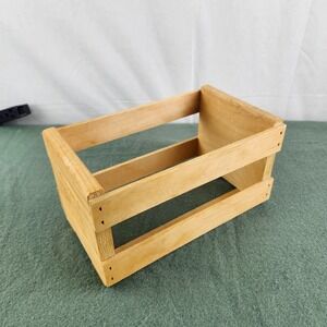 Vintage 21 CD Capacity, DVD Wood Crate Napa Valley Box Company 10"x 6"x 5.5"